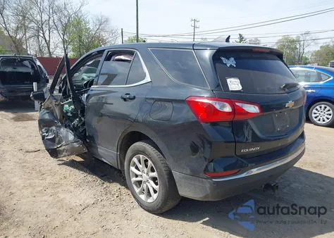 2018 Chevrolet Equinox Lt из США, поврежденный, VIN 3GNAXJEV5JL100505